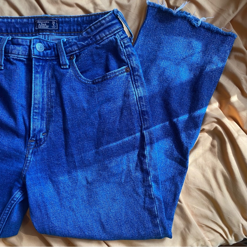 Abercrombie & Fitch high waisted jeans